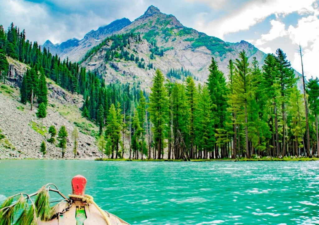 an image of lake in swat valley
