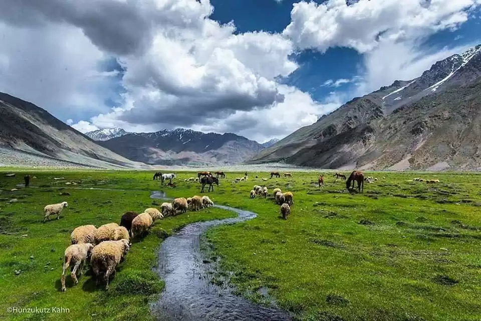 an image of deosai national park which is the biggest tourist attraction in skardu