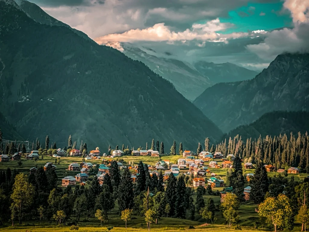 an image of neelum valley in azad kashmir