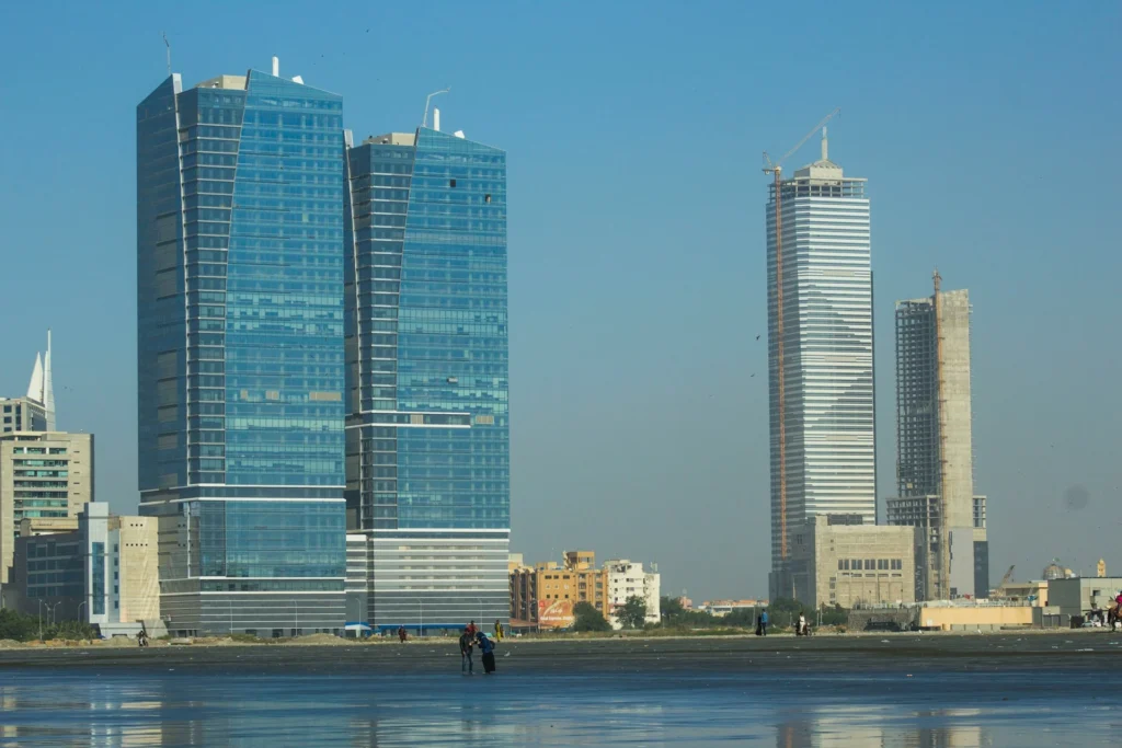 an image of clifton beach karachi